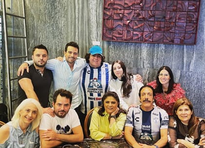 La última foto de Victoria Ruffo y Omar Fayad antes de su divorcio