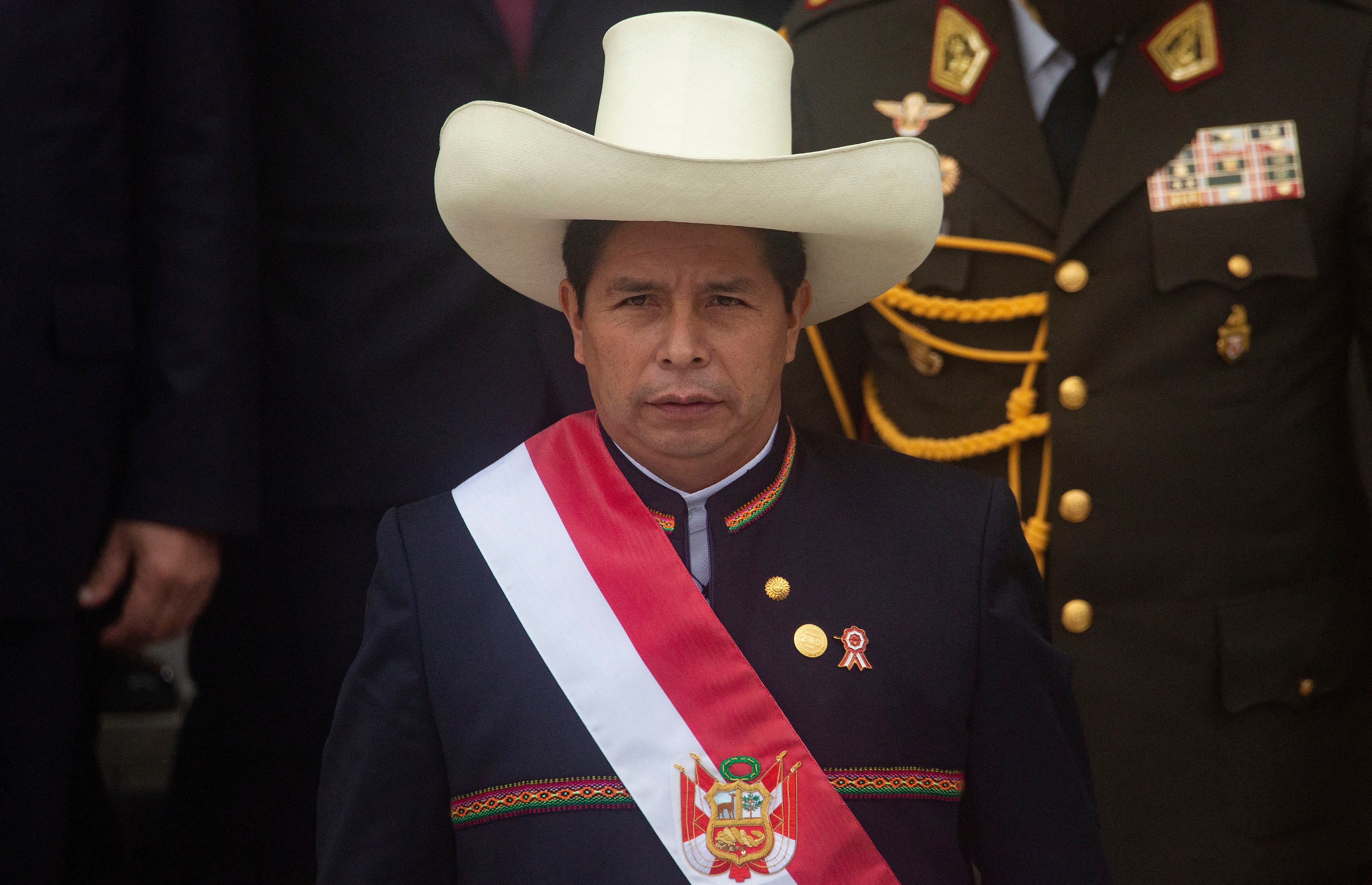 Pedro Castillo fue destituido como presidente de Perú