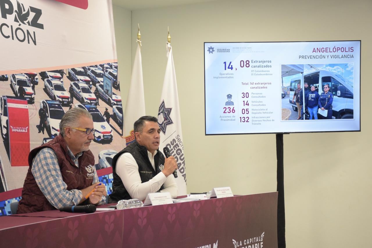 SSC Puebla recupera mil 458 vehículos robados mediante operativos