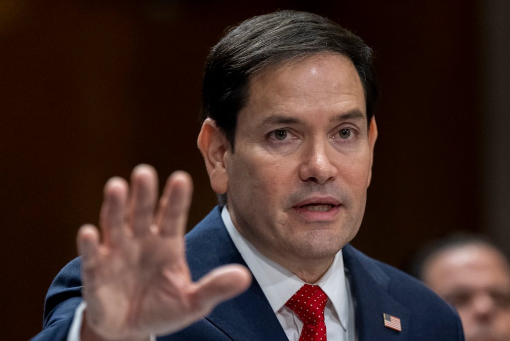 Marco Rubio, Secretario de Estado de Donald Trump