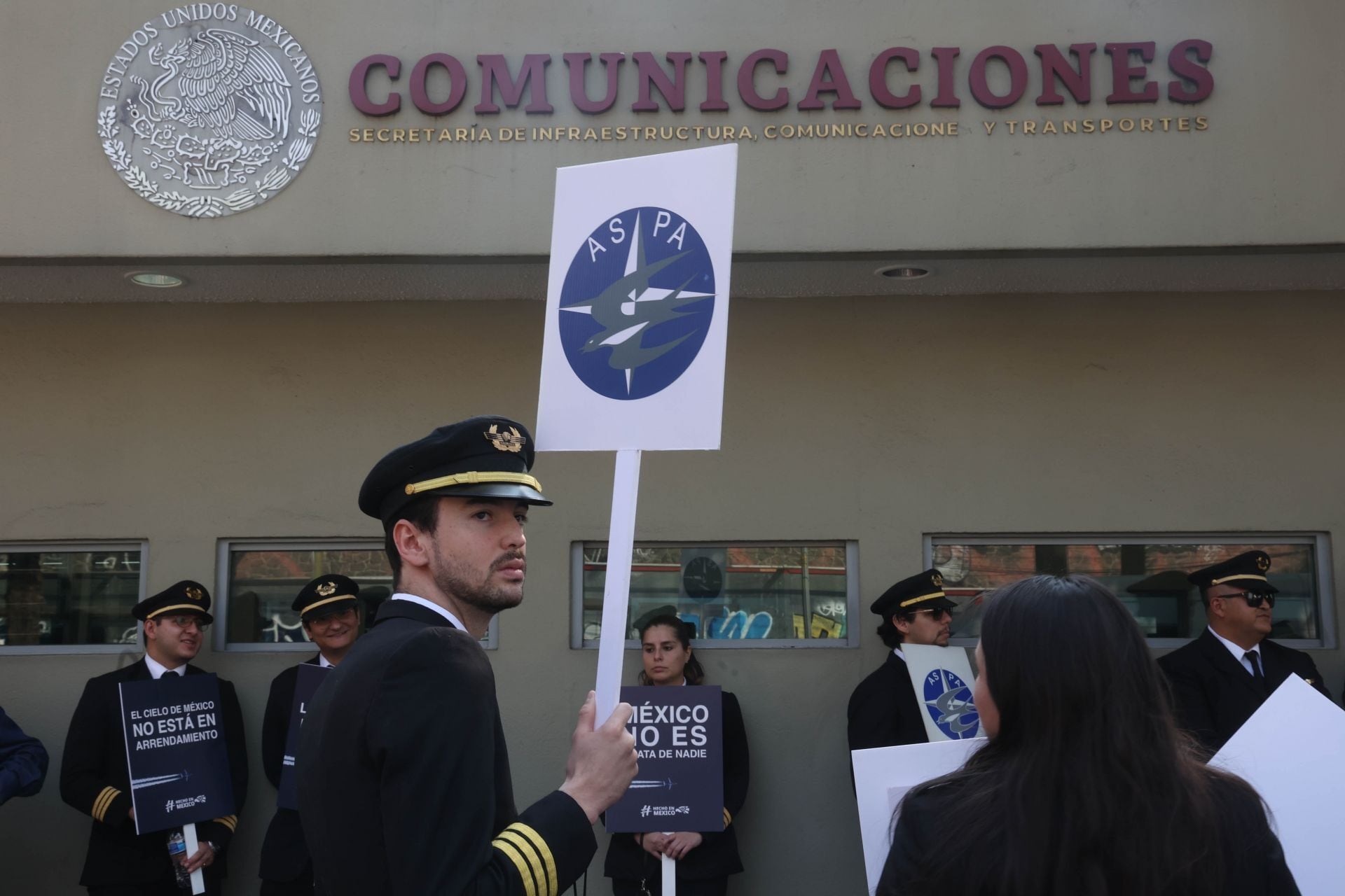 ASPA respalda protesta de controladores aéreos afiliados a SINACTA