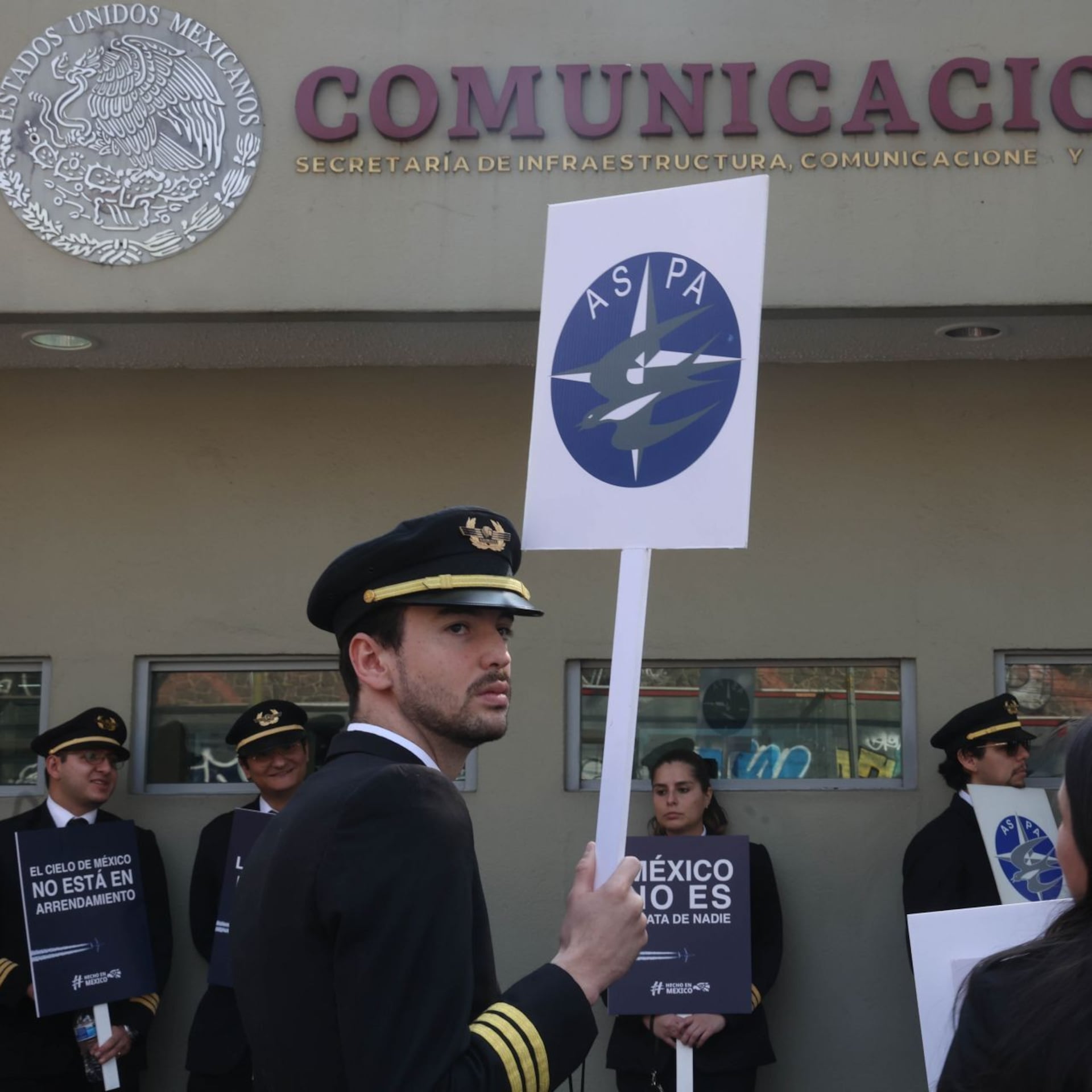ASPA respalda protesta de controladores aéreos afiliados a SINACTA