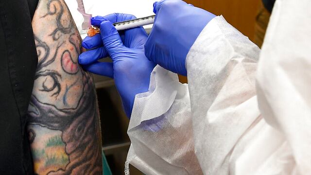 Aplicación de vacuna