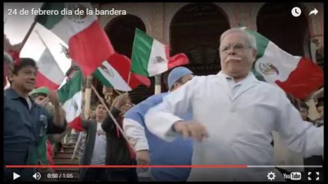 Toque de bandera al estilo Televisa