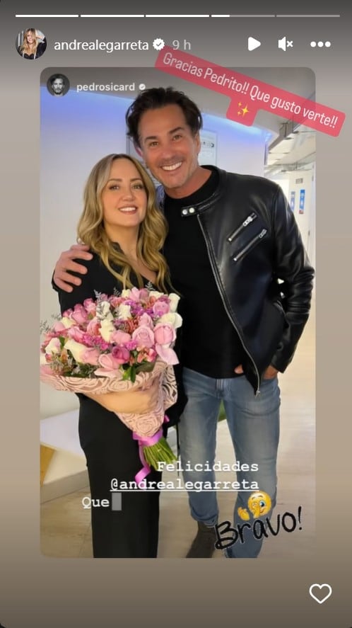 Andrea Legarreta y Pedro Sicard