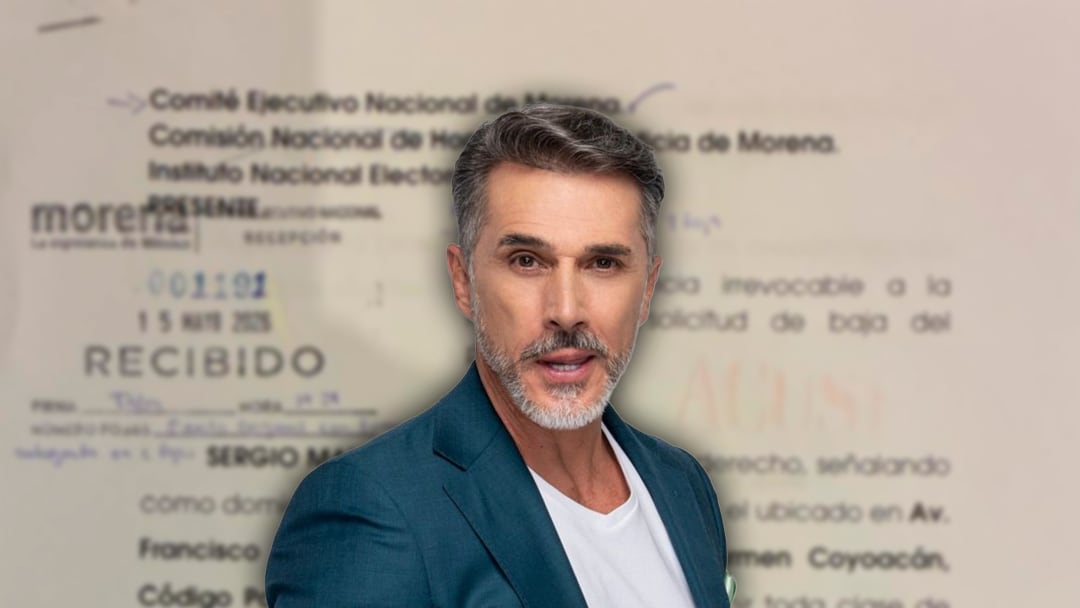 Sergio Mayer renuncia a Morena tras polémica por licencia