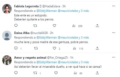Molestias de usuarios ante video de camioneta jalando a dos perros en la colonia Bosques de las Lomas