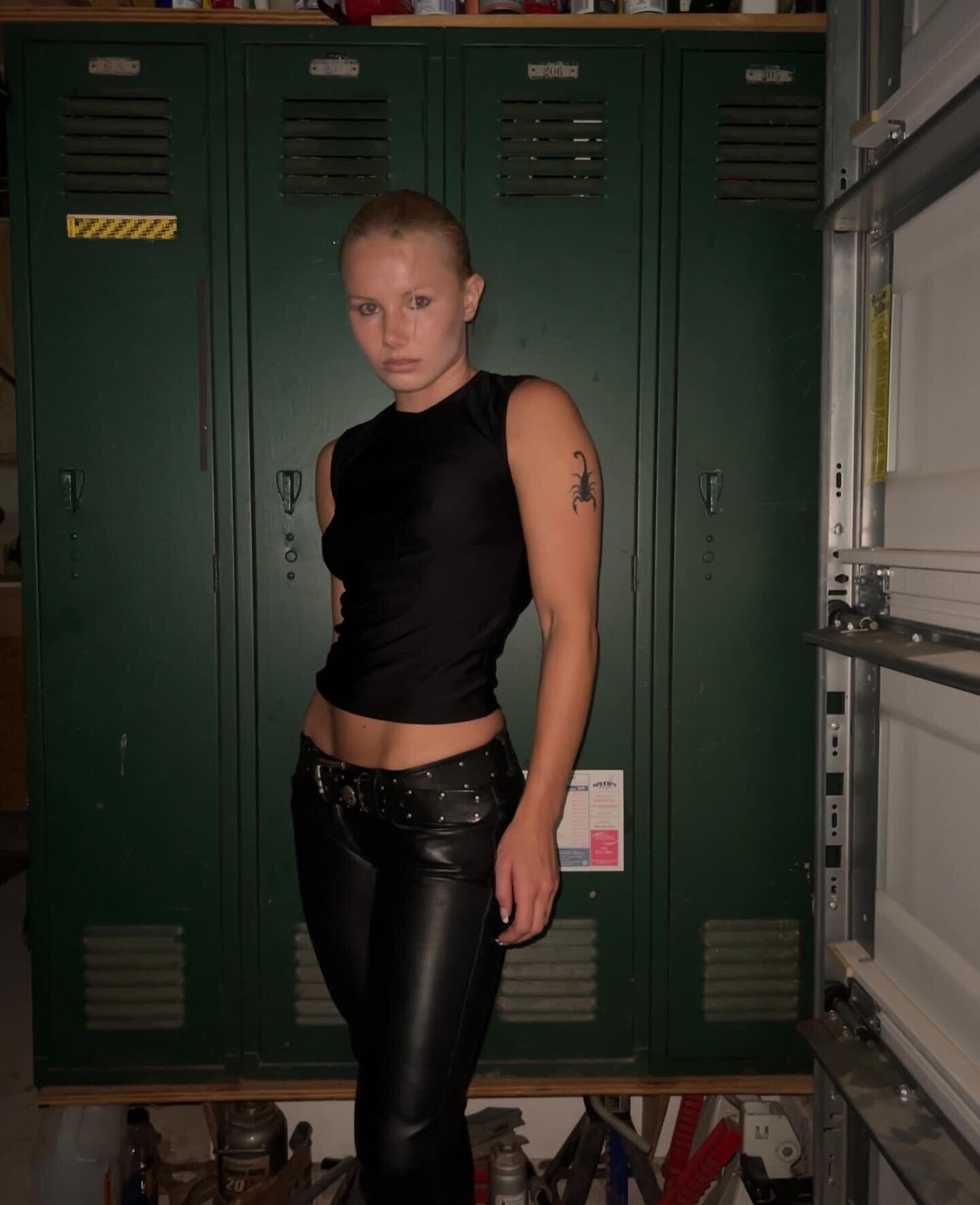 Mónica Corgan, modelo.