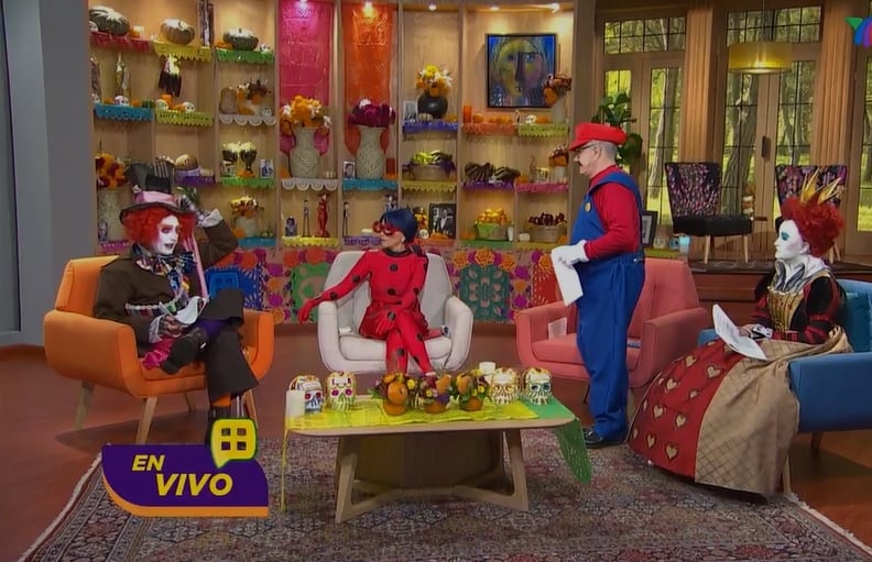 Conductores de Ventaneando se disfrazan por Halloween