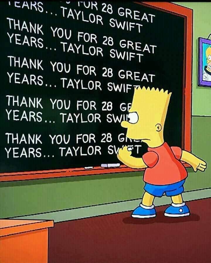 Taylor Swift ya había aparecido en Los Simpson