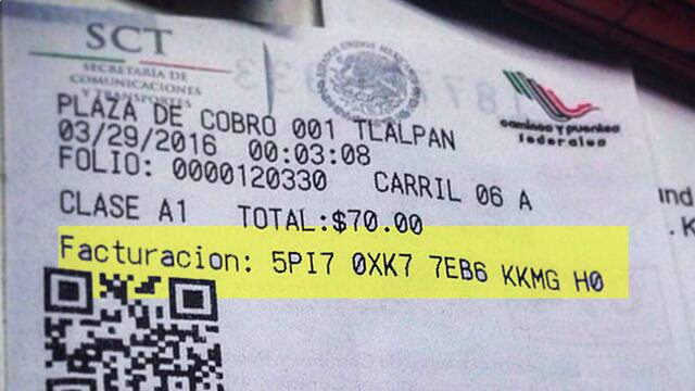Capufe se queda sin servicio de facturación y no se sabe cuándo reanudará el servicio