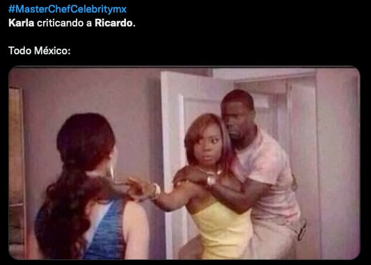 Memes de Karla Sofía Gascón en MasterChef Celebrity.