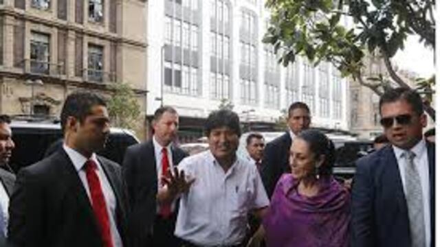 Los guardaespaldas de Peña Nieto son hoy los de Evo Morales