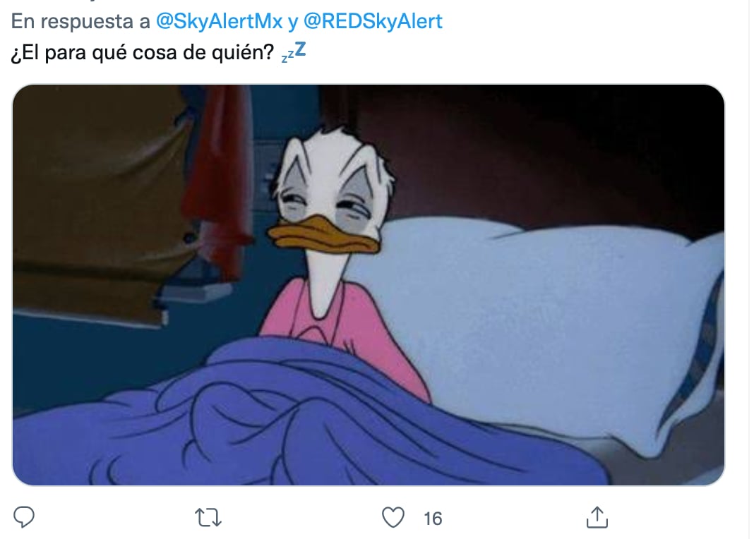 Memes sobre la alerta de SkyAlert