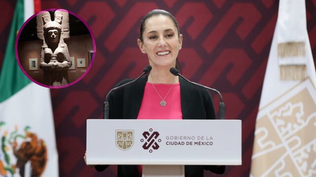 Claudia Sheinbaum anuncia que colocarán réplica de la Joven de Amajac sobre Paseo de la Reforma