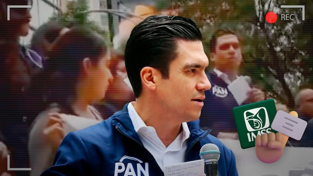 Jorge Romero se suma a la protesta de trabajadores del IMSS por mejores salarios