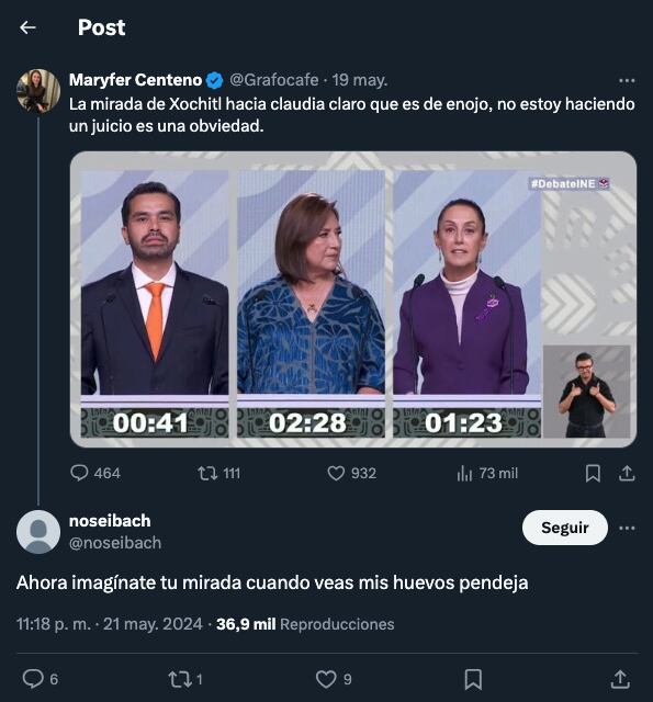 Un hater se lanza en contra de Maryfer Centeno y trata de humillarla