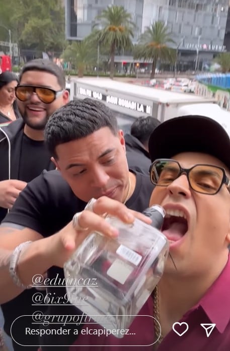 Capi Pérez y Eduin Caz