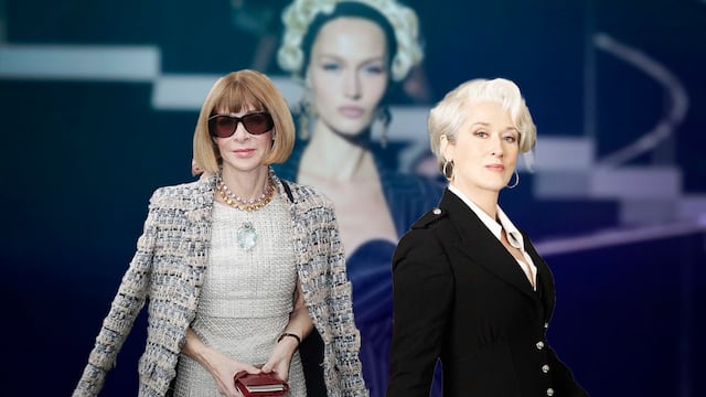 Anna Wintour y Miranda Priestly