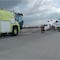 Avión de la FGR aterriza de emergencia en el AIFA; venía de Nuevo León (VIDEO)