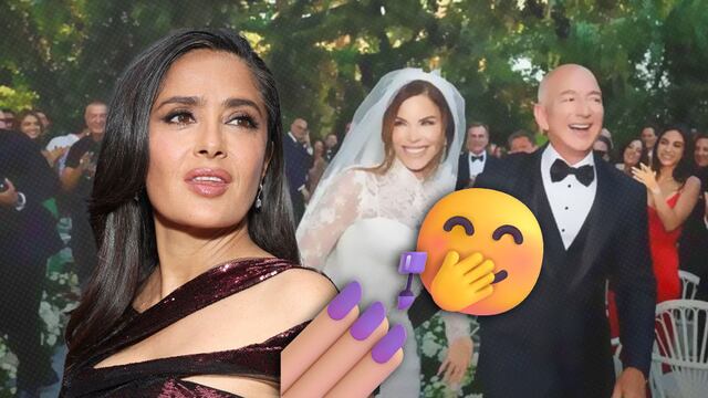 Salma Hayek despreció la ‘boda’ del año de Jeff Bezos y Lauren Sánchez