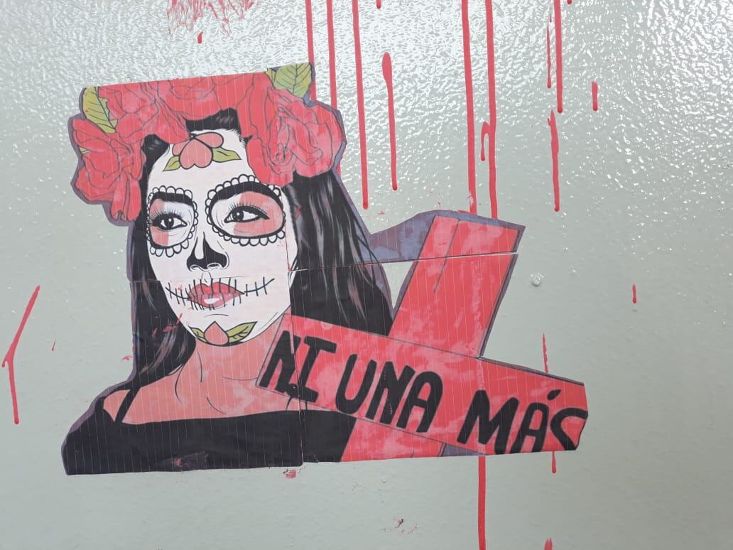 Protesta en la UNAM.