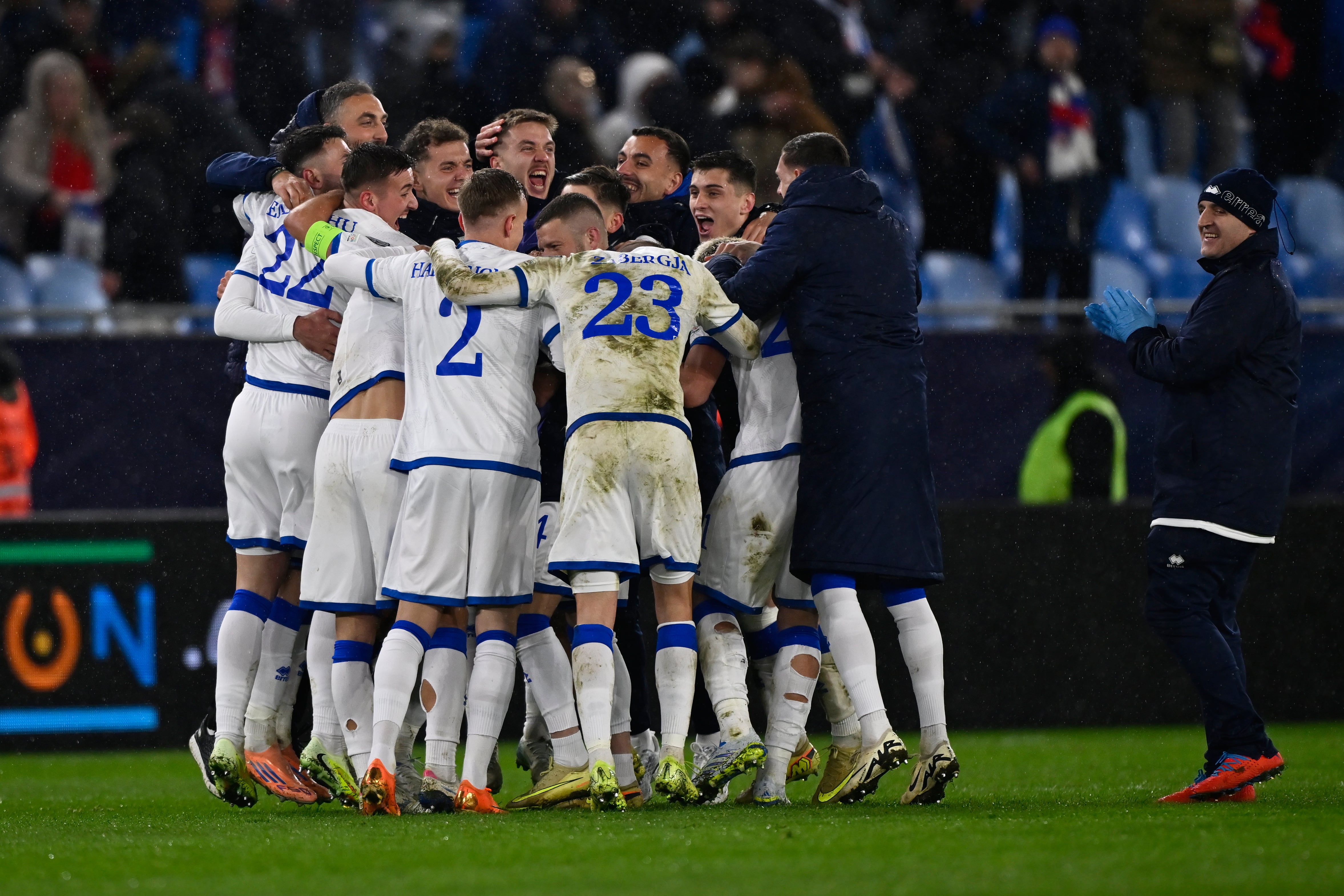 Kosovo logró su pase a la final del repechaje europeo.