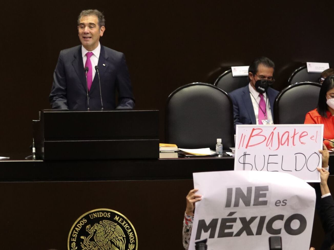 Lorenzo Córdova, presidente del INE
