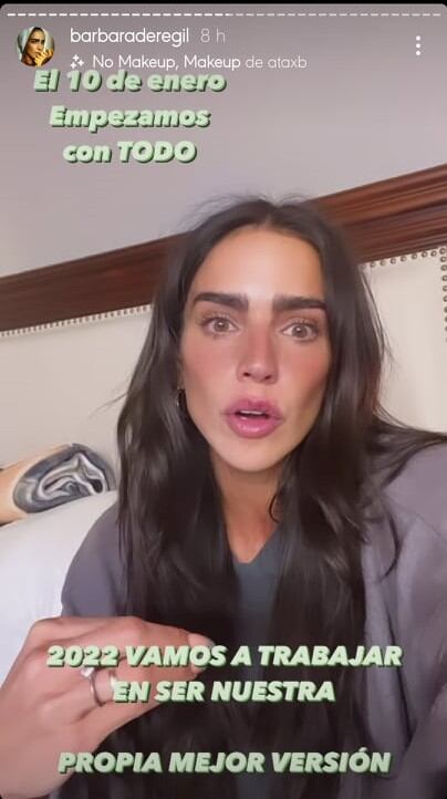 Bárbara de Regil vuelve a mentir sobre su rutina de ejercicio para enero 2022