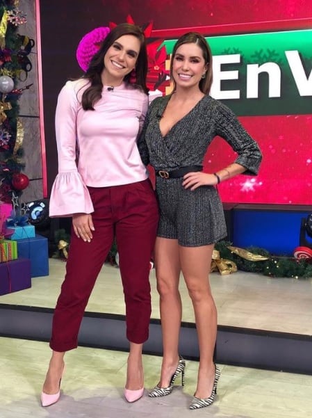 Tania Rincón y Andrea Escalona