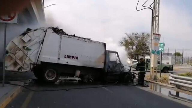Se usaron vehículos incendiados y ponchallantas