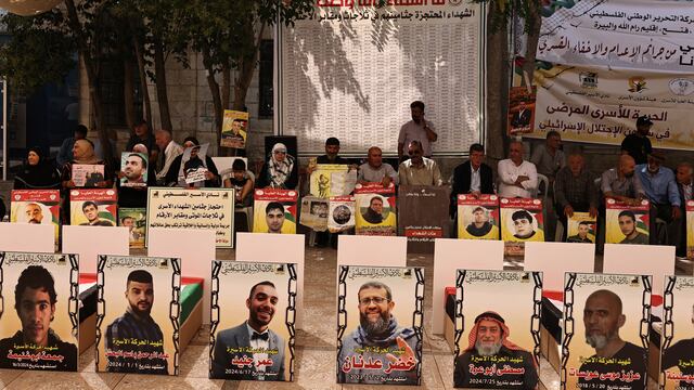 Piden liberar a palestinos detenidos en prisiones israelíes