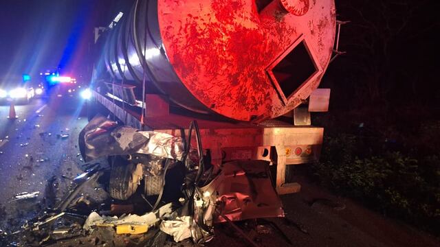 Accidente en carretera Motul-Cansahcab