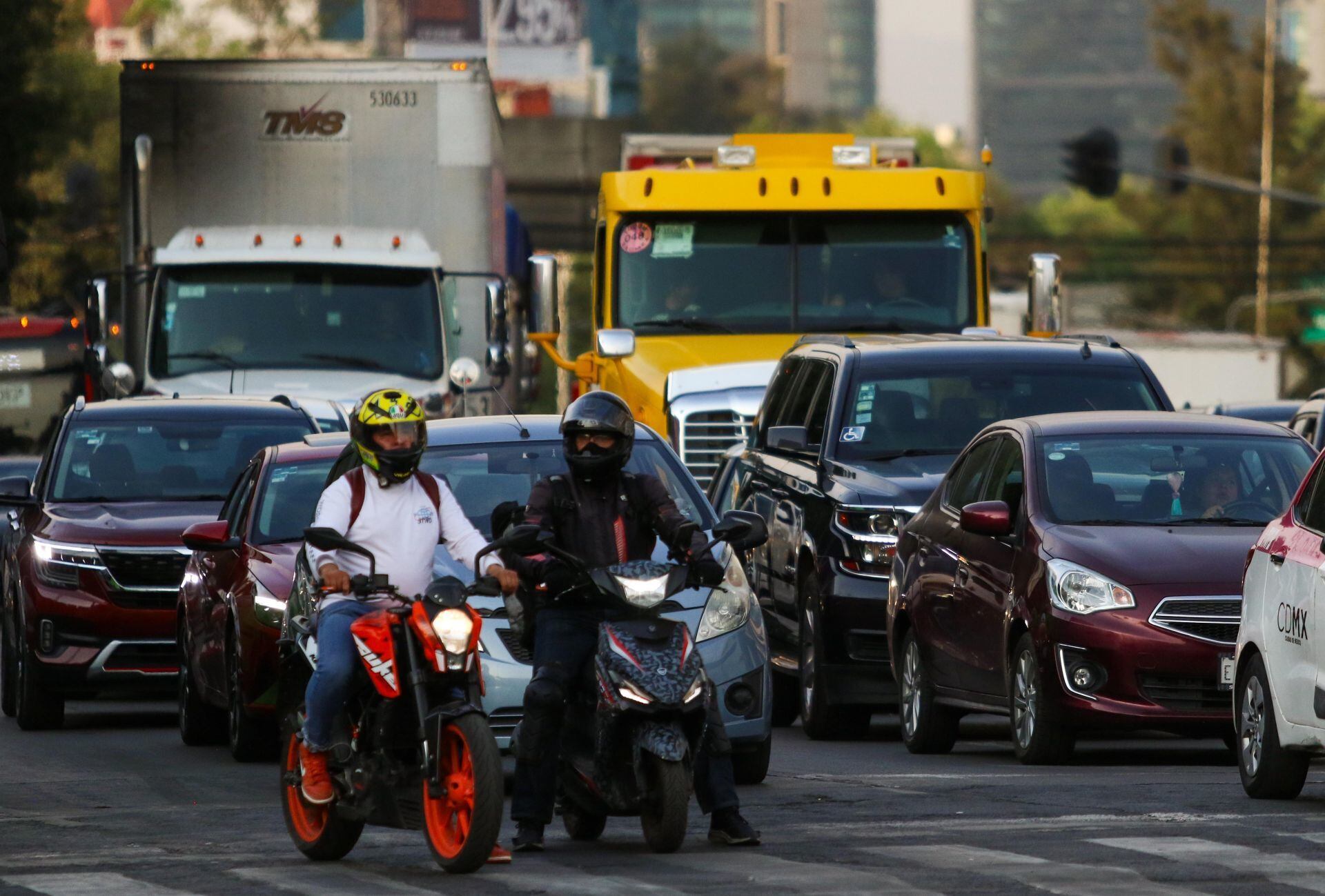 Automovilistas en la CDMX