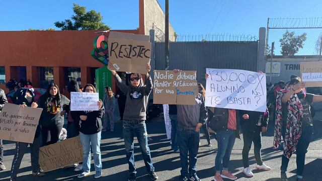 Protestas de estudiantes del Tec de Monterrey