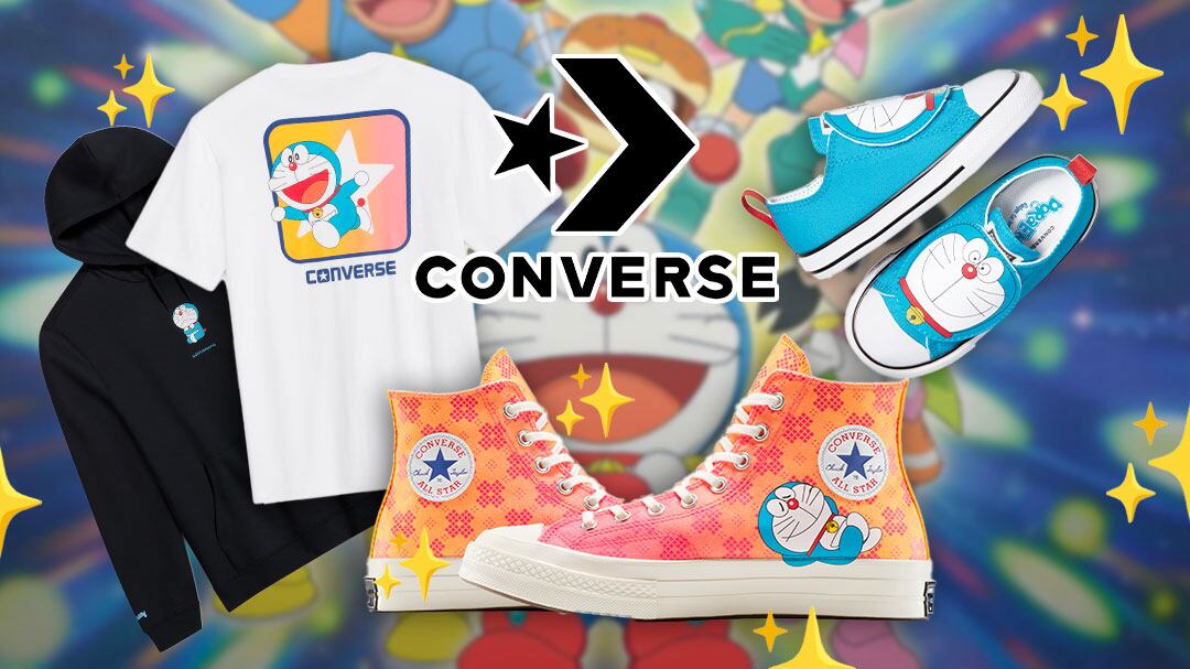 Converse x Doraemon: Cuándo sale la colección, precios y todos los modelos disponibles en México