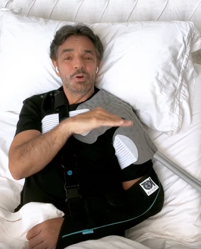 Eugenio Derbez reaparece tras accidente