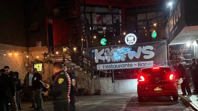 Bar Kows, de Coapa, donde murió Grishall Disner