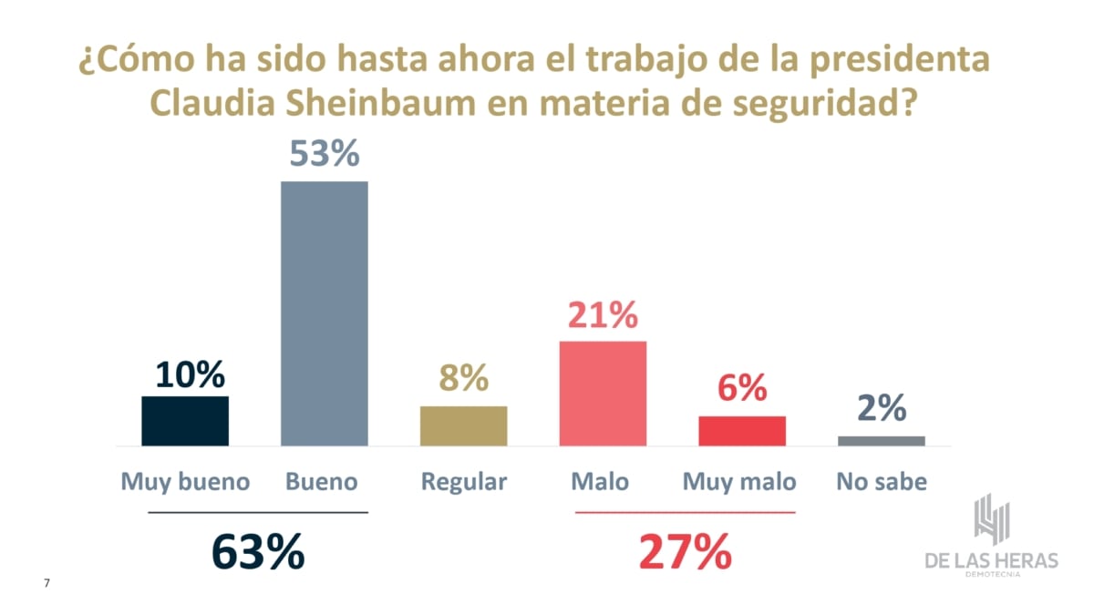 Encuesta De las Heras sobre seguridad