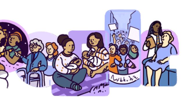 Doodle Google conmemora el Día Internacional de la Mujer este 8 de marzo
