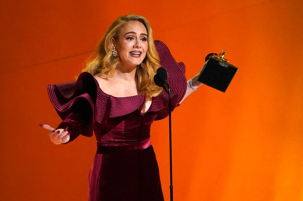 Adele, cantante.