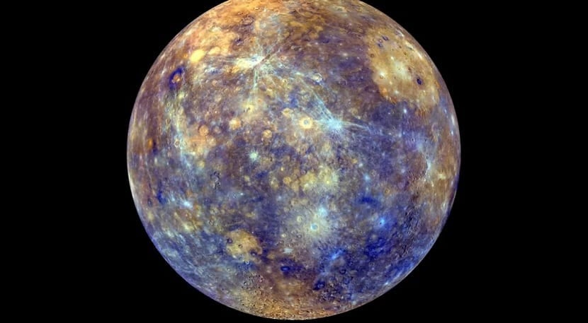 Foto del planeta Mercurio
