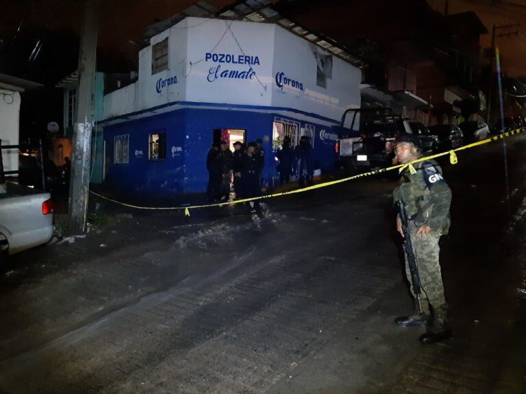 El ataque ocurripo cerca de la 1 de la madrugada.