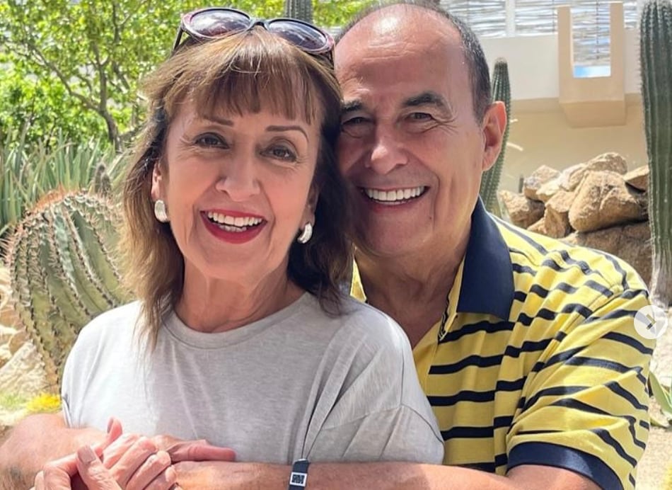 María Julia Lafuente y su esposo, Daniel Peña García