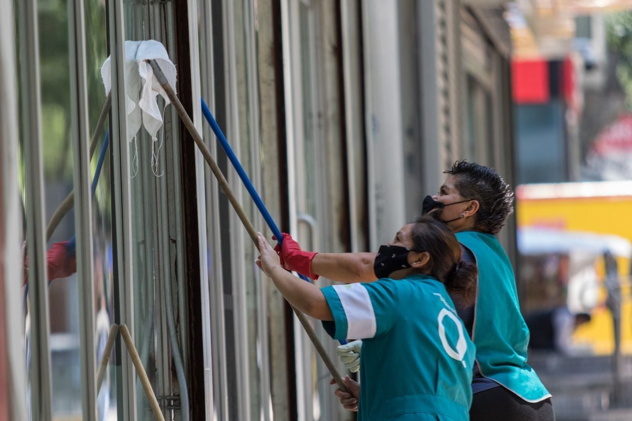 Trabajadoras de limpieza
