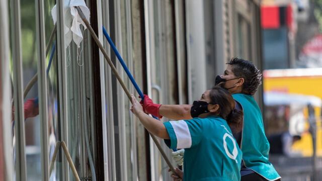 Trabajadoras de limpieza