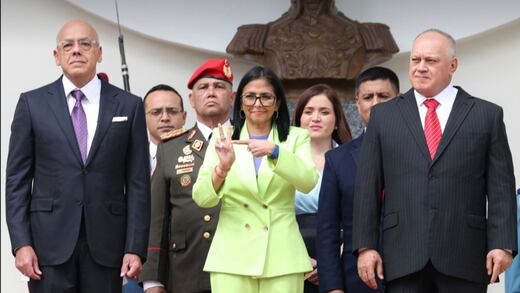 Delcy Rodríguez afirma que iría a Estados Unidos “de pie, no arrastrada”