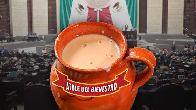 El PAN dio a conocer la receta del "Atole del Bienestar" en la Cámara de Diputados