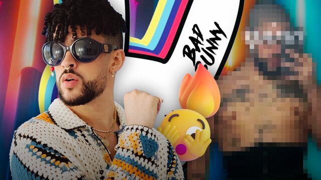 Bad Bunny publica fotografía en corset y calzones