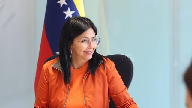 Delcy Rodríguez, vicepresidenta de Venezuela